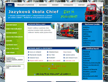 Tablet Screenshot of chief.cz